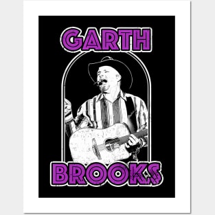 Purple garth Posters and Art